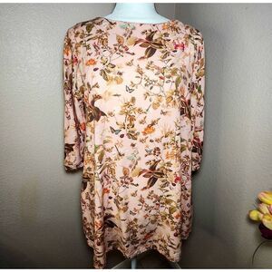 Odette Florence  Size S Handmade in Italy  Floral mini dress